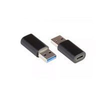 Alcasa USB-AD300 kabeļu spraudņu pāreja USB 3.0 / USB 3.1 (Gen. 1) A USB C Melns