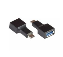 Alcasa USB-AD301 kabeļu spraudņu pāreja Melns