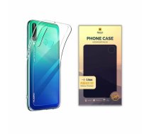 Mocco Original Clear Case 2mm Aizmugurējais Silikona Apvalks Priekš Huawei P40 Lite E Caurspīdīgs (EU Blister)