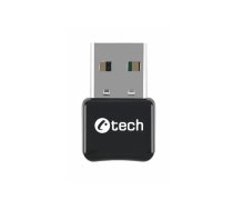 USB Bluetooth adapters c-tech BTD-01 versija 5.0 mini dongle, kompakts USB-A