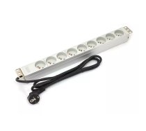 ASSMANN Electronic A-19-STRIP-3-IMP energosadales vienība, PDU 9 Maiņstrāvas izvade (-s) 1U Balts