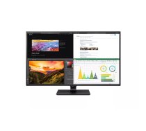 LG 43BN70U-B monitori 109,2 cm (43") 3840 x 2160 pikseļi 4K Ultra HD Melns