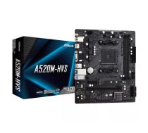 Asrock A520M-HVS AMD A520 Ligzda AM4 mikro ATX
