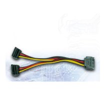 Inter-Tech 88885532 SATA kabelis 0,15 m SATA 15-pin 2 x SATA 15-pin