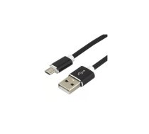 USB Micro B kabelis everActive CBS-1MB 1 m, 2.4 A — lādēšanai un datu pārraidei