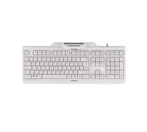 CHERRY KC 1000 SC tastatūra USB AZERTY Beļģijas Balts