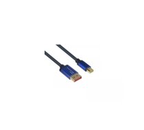 Alcasa 4824-SF020B DisplayPort kabelis 2 m Mini DisplayPort Zils
