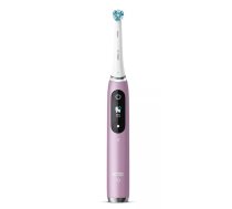 Elektriskā zobu suka BRAUN Oral-B iO Series 9N Rose — vibrējoša pieaugušajiem, iebūvēta baterija, 5 režīmi, 1 rokturis, 1 uzgalis