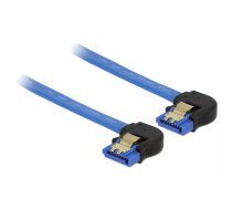 DeLOCK 85095 SATA kabelis 0,2 m SATA 7-pin Melns, Zils