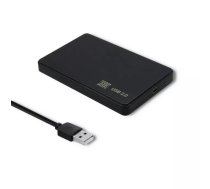 Cietā diska adapterisUSB2.0 HDD/SSD 2,5" SATA3 melns