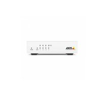 Axis 02101-002 tīkla pārslēgs Nepārvaldīts Fast Ethernet (10/100) Power over Ethernet (PoE) Balts