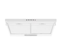 Sienas virtuves nosūcējs AKPO WK-7 P-3050, balts, 500×500×160 mm, 120 mm izvads, 253 m³/h, 59 dB