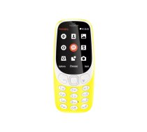 Nokia 3310 6,1 cm (2.4") Dzeltens Tālrunis ar papildiespējām