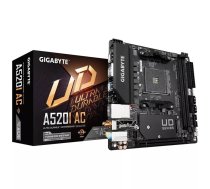 GIGABYTE A520I AC mātes plate AMD A520 Ligzda AM4 mini ITX