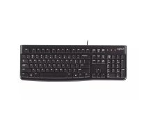 Logitech K120 Corded Keyboard tastatūra Pele iekļauta USB AZERTY Franču Melns
