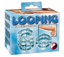 2er Silikona gredzenu komplekts Looping