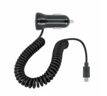 Auto lādētājs forever M-01 ar micro USB kabeli 1,5 m un LED indikatoru
