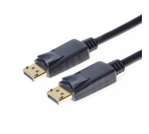 PremiumCord DisplayPort 1.2 savienojuma kabelis M/M, apzeltīti savienotāji, 0,5 m