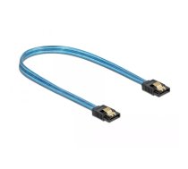 DeLOCK 82127 SATA kabelis 0,3 m SATA 7-pin Zils