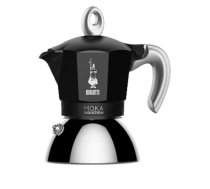 Moka katls Bialetti Moka Induction 0.4 L Melns Sudrabs