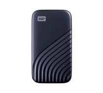 Western Digital My Passport 2 TB USB Veids-C 3.2 Gen 2 (3.1 Gen 2) Zils