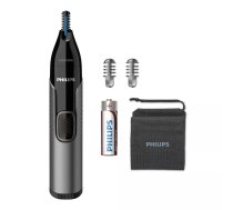 Deguna trimmeris Philips 3000 NT3650/16 — uz AA bateriju, nerūsējošā tērauda asmeņi, mitrai un sausai lietošanai, 2 ķemmes, ūdensizturīgs