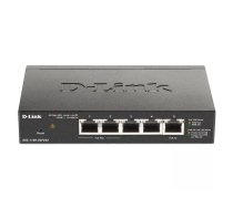 D-Link DGS-1100-05PDV2 tīkla pārslēgs Vadīts Gigabit Ethernet (10/100/1000) Power over Ethernet (PoE) Melns
