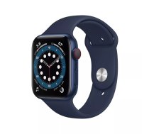 Apple Watch Series 6 OLED 44 mm Digitāls 368 x 448 pikseļi Skārienjūtīgais ekrāns 4G Zils Wi-Fi GPS