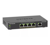 NETGEAR 5-Port Gigabit Ethernet PoE+ Switch (GS305EP)