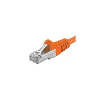 Premiumcord Patch kabelis CAT6a S-FTP, RJ45-RJ45, AWG 26/7 0,25m, oranžs