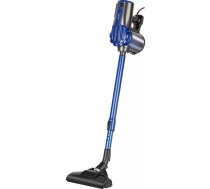 Putekļsūcējs bez maisa MPM MOD-34, 600 W, 0,7 L putekļu tvertne, teleskopiska caurule, 3‑pakāpju filtrācija, 8 m darbības rādiuss, salokāms, zils