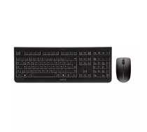 Klaviatūra Pele iekļauta Universāla RF Bezvadu AZERTY Beļģu Melna CHERRY DW 3000