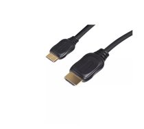 S/CONN HDMI - Mini-HDMI 1m HDMI kabelis HDMI Type A (Standard) HDMI Type C (Mini) Melns