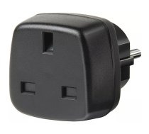 Brennenstuhl Travel Adapter GB/earthed strāvas adapteris & pārveidotājs Melns