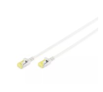 Tīkla kabelis Digitus CAT 6A U/FTP Slim patch cord RJ-45 Cat6a 1m Pelēks