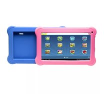 Denver TAQ-10383KBLUE/PINK 16 GB 25,6 cm (10.1") 1 GB Wi-Fi 4 (802.11n) Android 8.1 Go edition Melns, Zils, Rozā