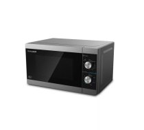 Kombinētā mikroviļņu krāsns Sharp YC-MG01E-S — 20 L, 800 W mikroviļņas, 1000 W grils, 5 jaudas līmeņi, rotācijas vadība, 25,5 cm griešanās šķīvis