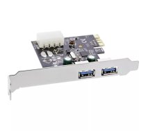 InLine 76666F interfeisa karte/adapteris Iekšējs USB 3.2 Gen 1 (3.1 Gen 1)