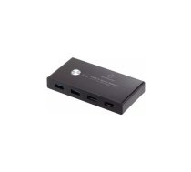 USB 3.0 pārslēdzējs-hubs Renkforce RF-SHB-200, 4 porti USB 3.0, melns