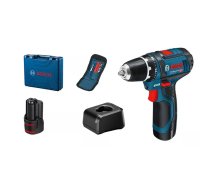 Jaudas skrūvgriezis Bosch GSR 12V-15, Pistolveida rokturis, 12V, 400/1300 apgr./min