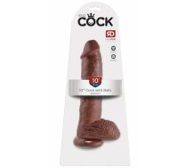 King Cock 10 collu bumbiņas Brown