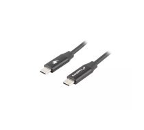 Lanberg CA-CMCM-40CU-0010-BK USB kabelis 1 m USB 2.0 USB C Melns