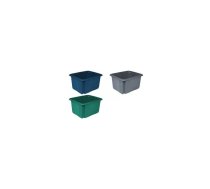 keeeper uzglabāšanas kaste "emil eco", 24 litri, zila krāsa: eko-zila, savijama/stack kaste, izgatavota no 100% - 1 gabals (1018867900000)