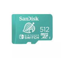 Zibatmiņa SanDisk 512GB MicroSDXC UHS-I SDSQXAO-512G-GNCZN