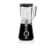 Galda blenderis Bosch Serie 4 MMB6141B — 1200 W, 1.5 L Tritan bļoda, 2 ātrumi, ledus drupināšana, melns
