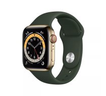 Apple Watch Series 6 OLED 40 mm Digitāls 324 x 394 pikseļi Skārienjūtīgais ekrāns 4G Zelts Wi-Fi GPS