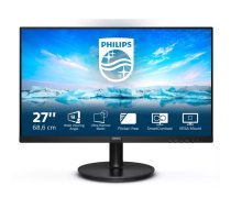 Philips V Line 271V8LA/00 LED display 68,6 cm (27") 1920 x 1080 pikseļi Full HD Melns