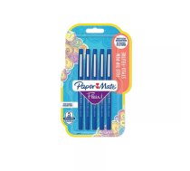 Papermate Flair flomāsters Vidējs Zils 5 pcs