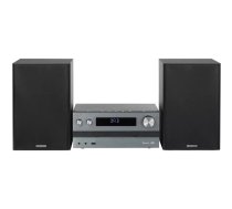 Kenwood M-918DAB-H mājas stereo ierīce Mājas audio mikrosistēma 10 W Alumīnijs, Melns