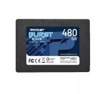 2.5" SATA SSD PATRIOT Burst Elite 480GB — lasīšana 450 MB/s, rakstīšana 320 MB/s, SATA III, 7 mm